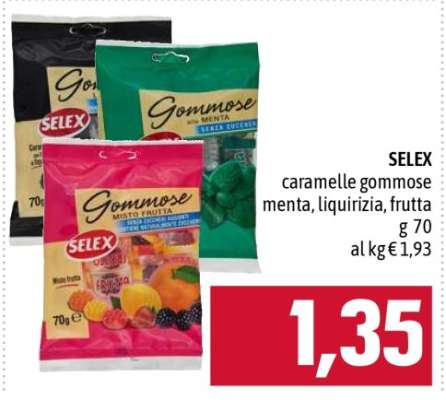 SELEX caramelle gommose