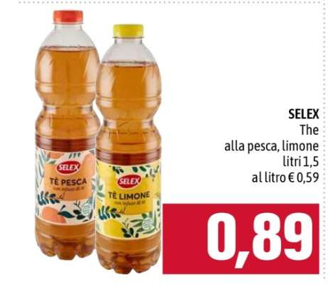 SELEX The alla pesca, limone