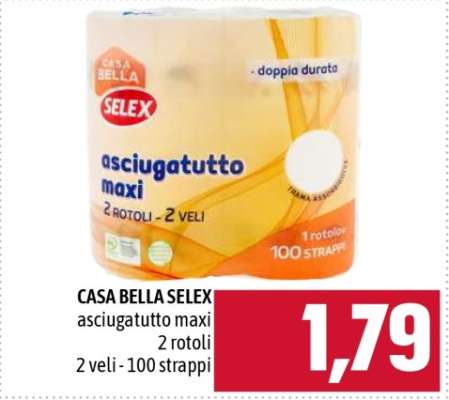 CASA BELLA SELEX asciugatutto maxi