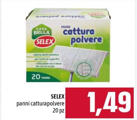 SELEX panni catturapolvere