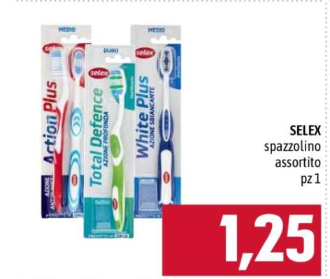 SELEX spazzolino assortito