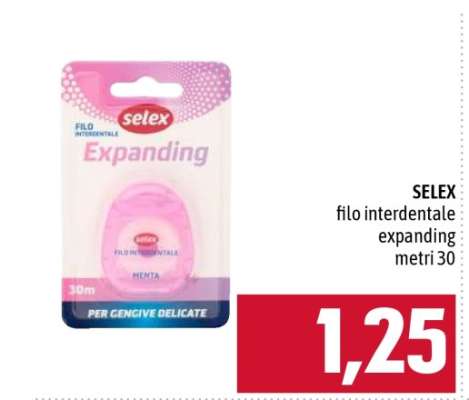SELEX filo interdentale expanding