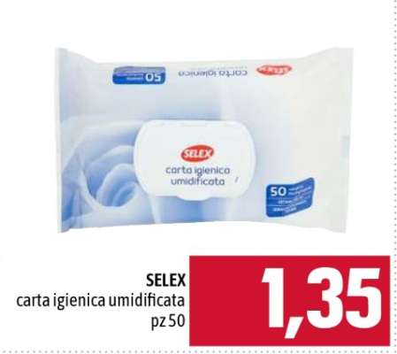 SELEX carta igienica umidificata