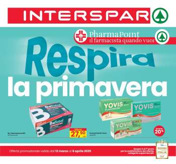 Volantino Interspar - 13/3/2025 - 6/4/2025.