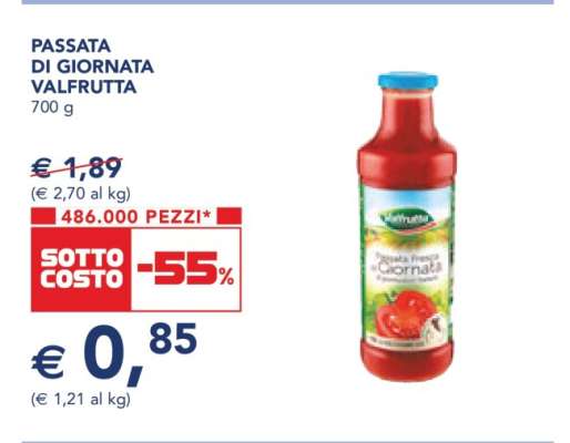 Passata di Giornata Valfrutta