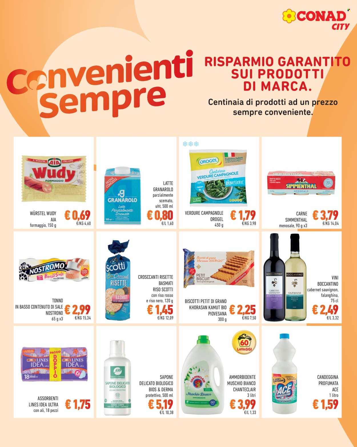 Volantino Conad City - 14/3/2025 - 20/3/2025. Pagina 1