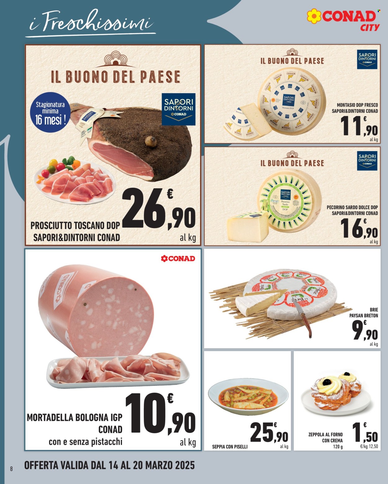 Volantino Conad City - 14/3/2025 - 20/3/2025. Pagina 1