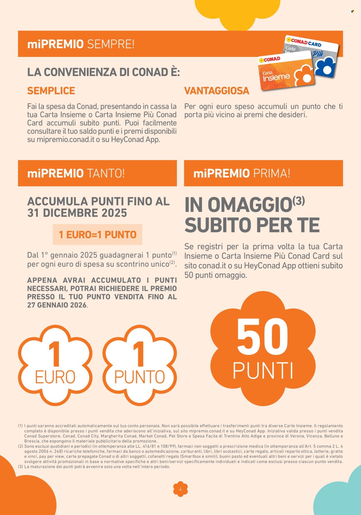 Volantino Conad - 12/3/2025 - 31/1/2026. Pagina 1