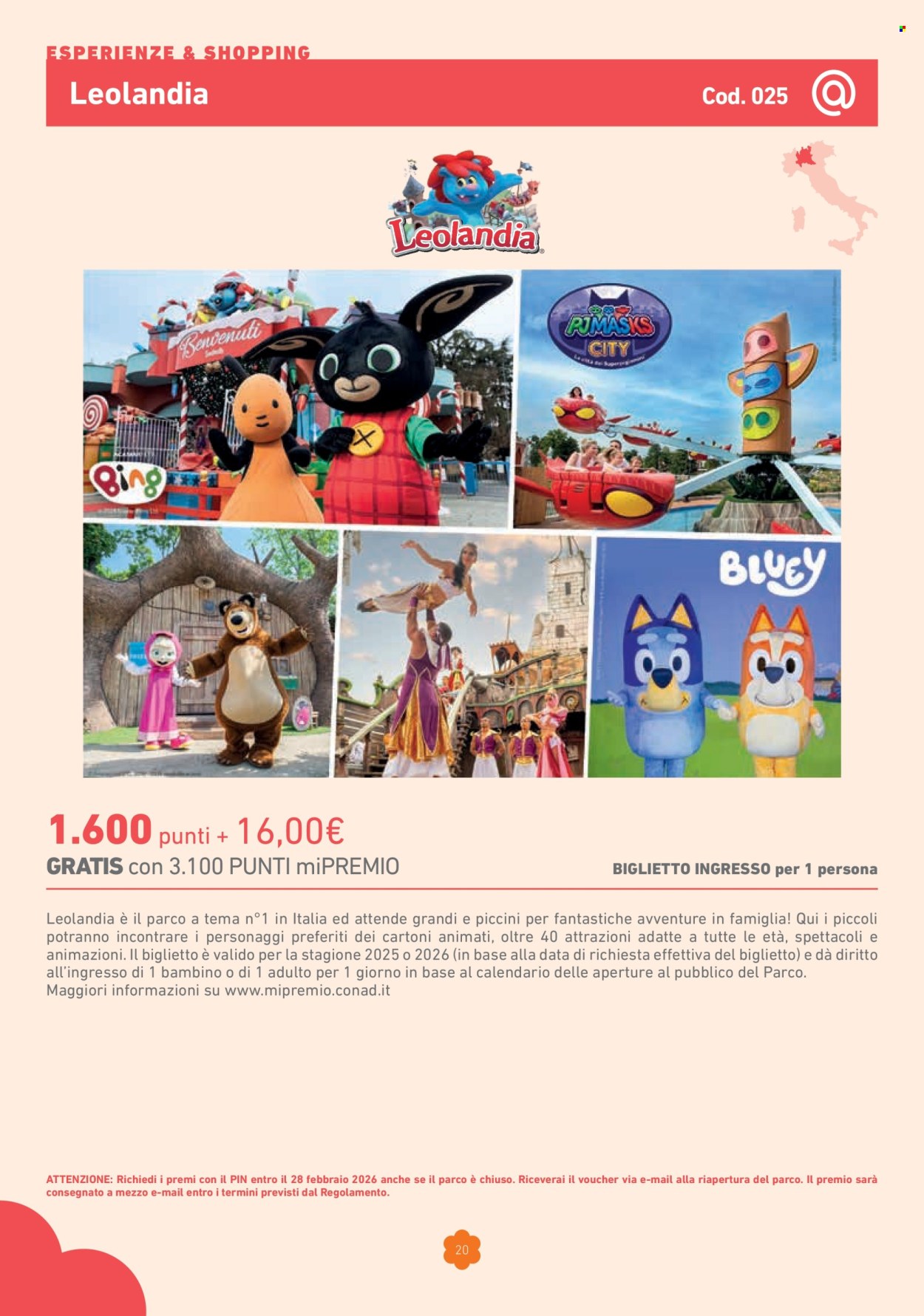 Volantino Conad - 12/3/2025 - 31/1/2026. Pagina 1