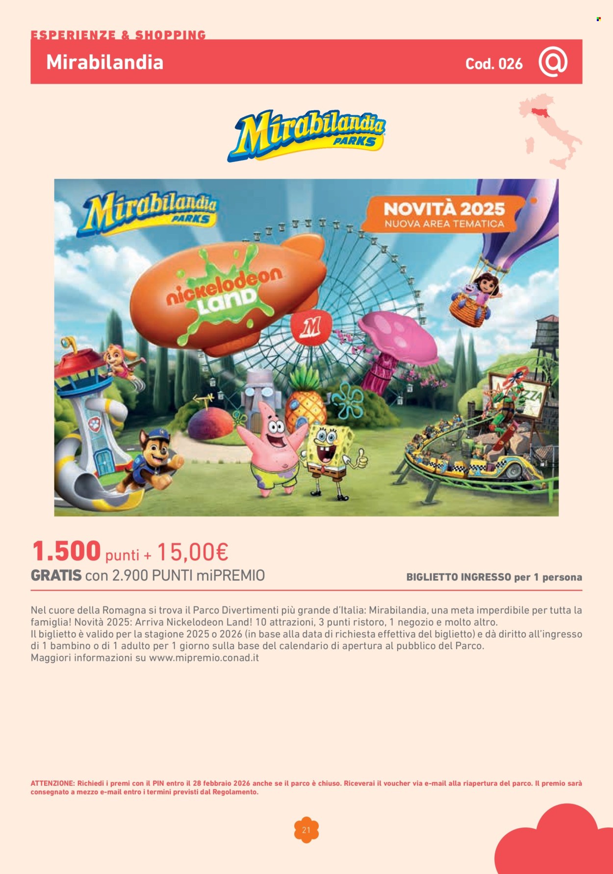 Volantino Conad - 12/3/2025 - 31/1/2026. Pagina 1