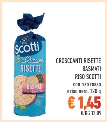 CROSCCANTI RISETTE BASMATI RISO SCOTTI