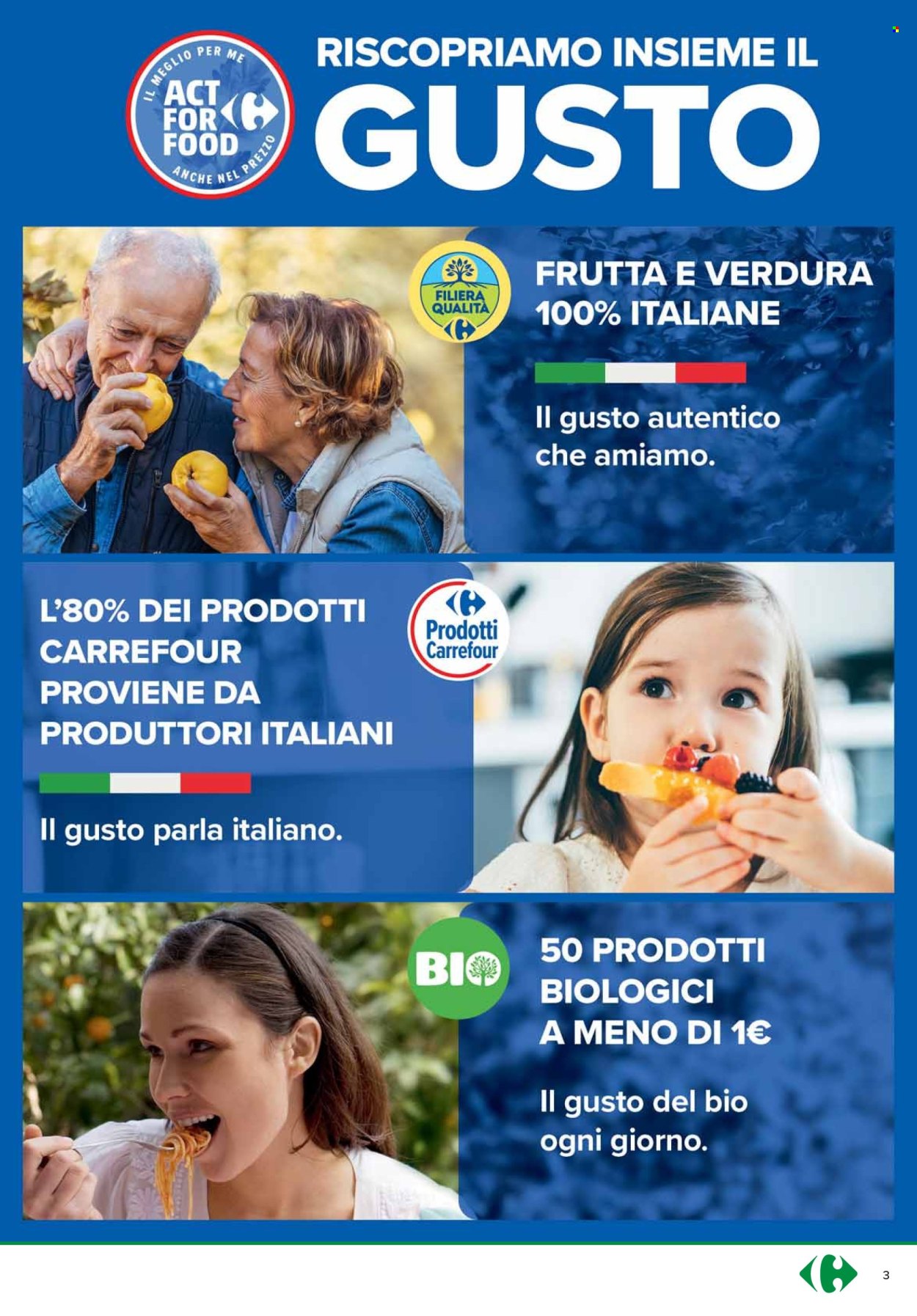 Volantino Carrefour - 18/3/2025 - 1/4/2025. Pagina 1