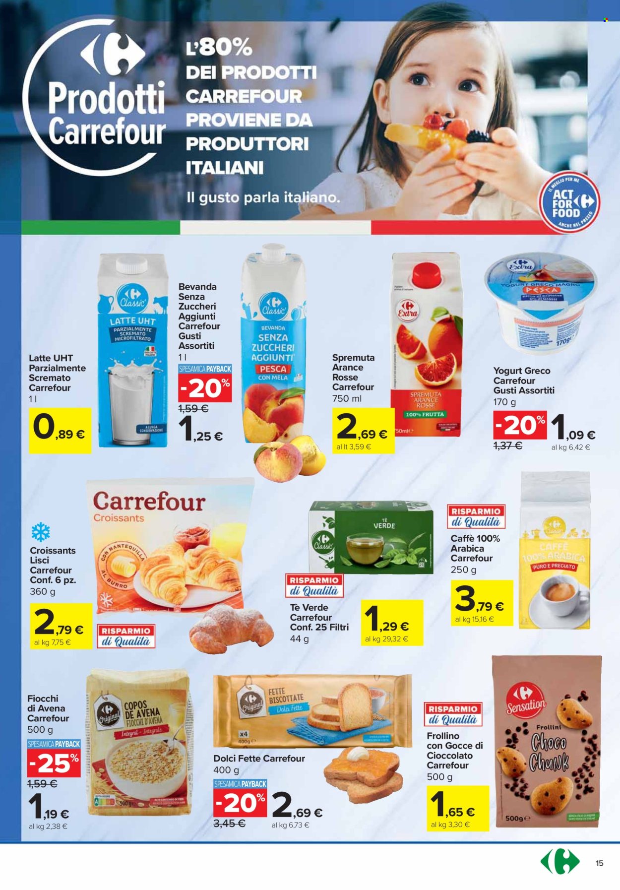 Volantino Carrefour - 18/3/2025 - 1/4/2025. Pagina 1