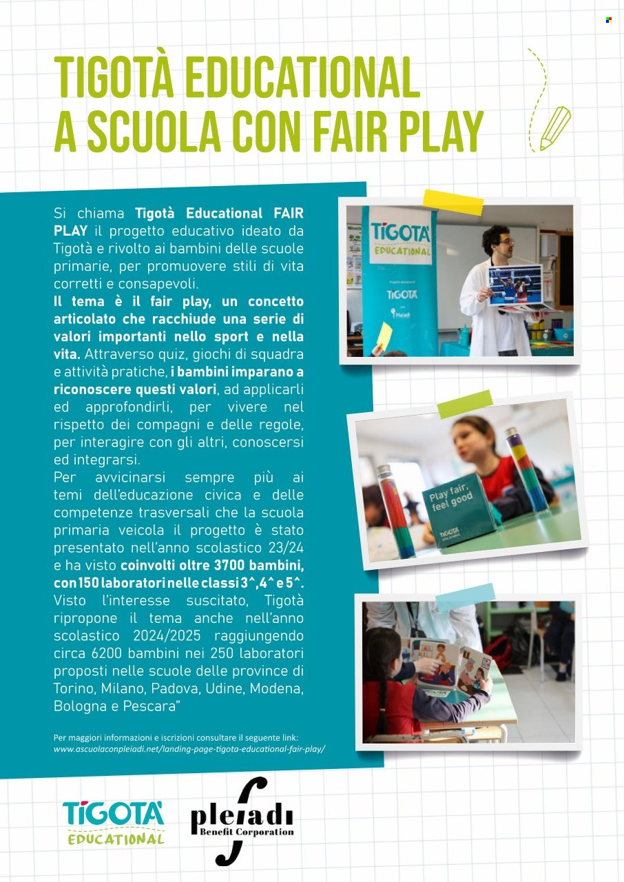 Volantino Tigotà. Pagina 1