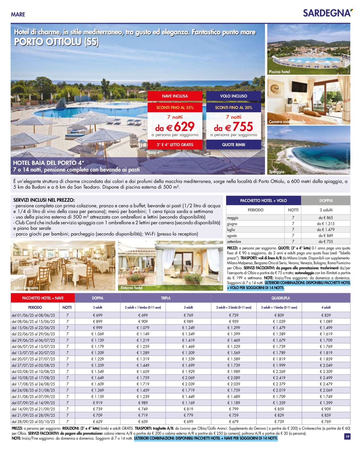Volantino Esselunga - 1/4/2025 - 30/9/2025. Pagina 1