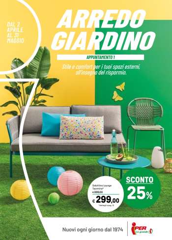 Volantino Iper, La grande i - 2/4/2025 - 31/5/2025.