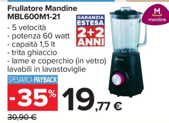 Frullatore Mandine MBL600M1-21