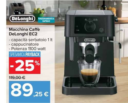 Macchina Caffè DeLonghi EC2