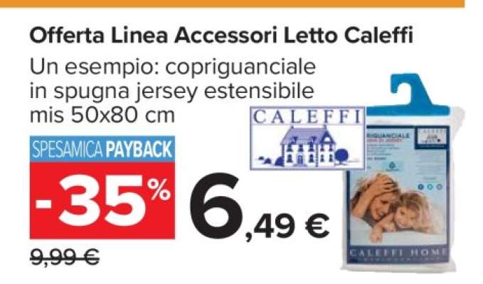 Offerta Linea Accessori Letto Caleffi