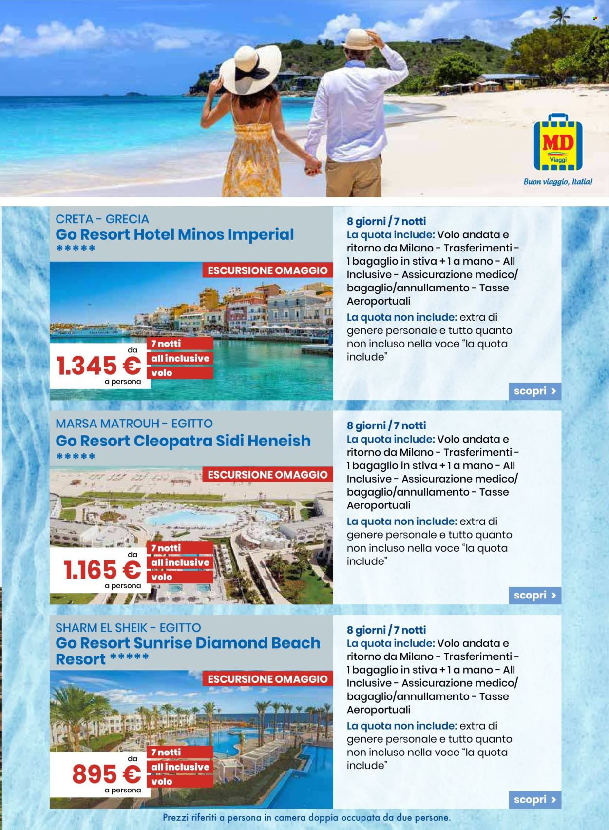 Volantino MD Discount. Pagina 1