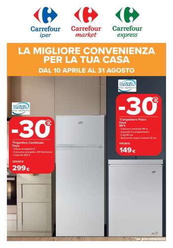 Volantino Carrefour - 10/4/2025 - 31/8/2025.
