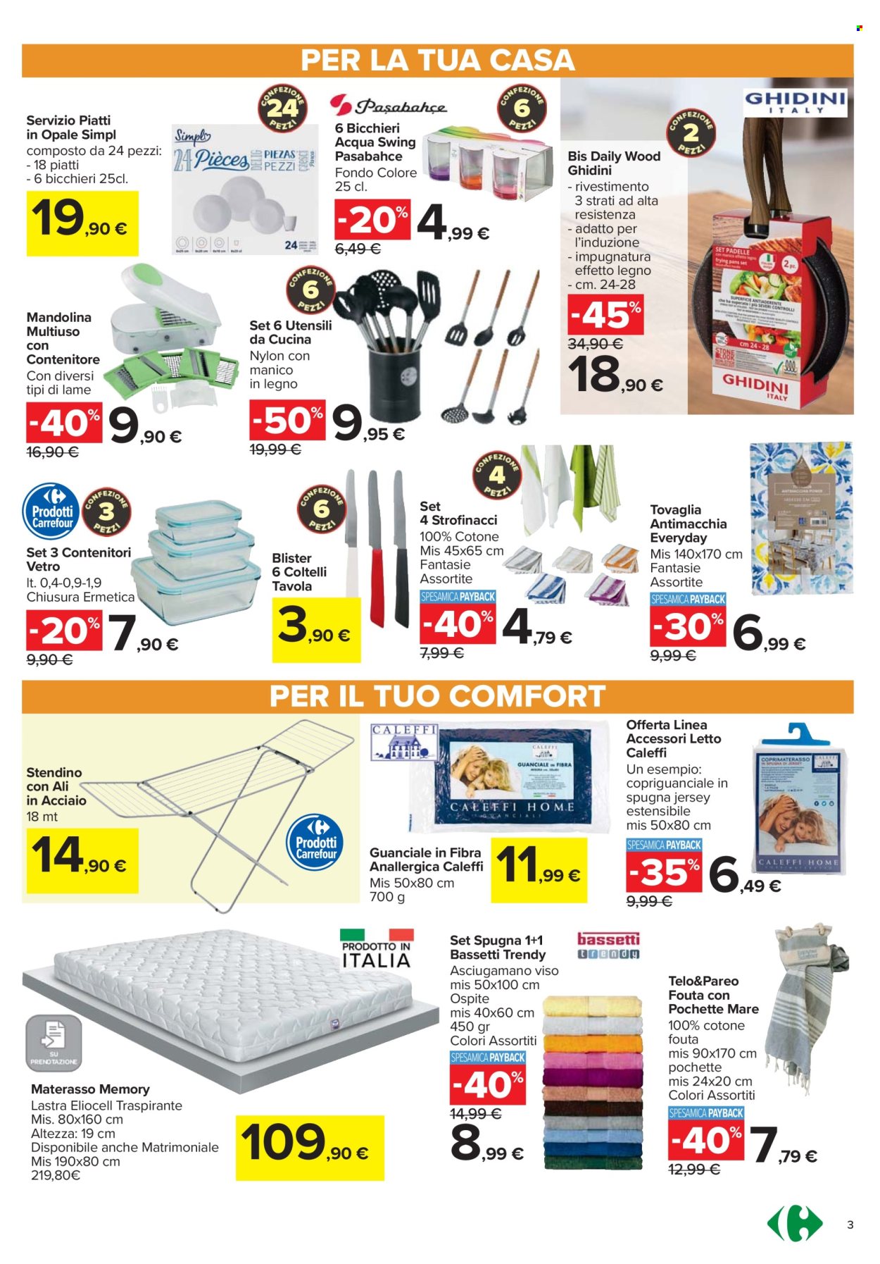 Volantino Carrefour - 10/4/2025 - 31/8/2025. Pagina 1