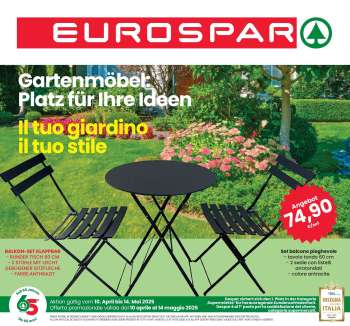 Volantino Eurospar - 10/4/2025 - 14/5/2025.
