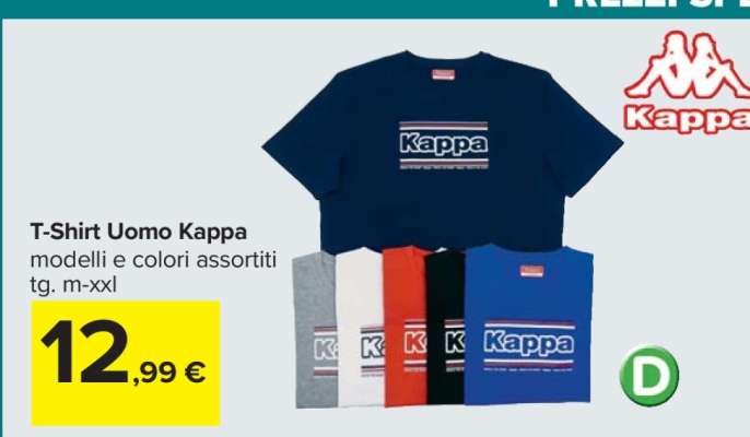 T-Shirt Uomo Kappa