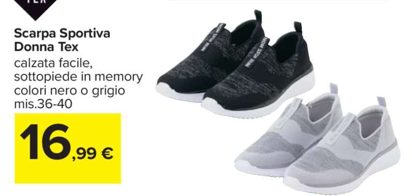 Scarpa Sportiva Donna Tex