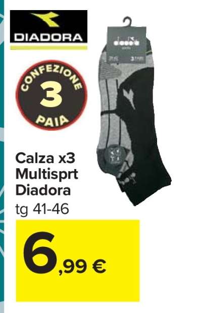 Calza x3 Multisprt Diadora