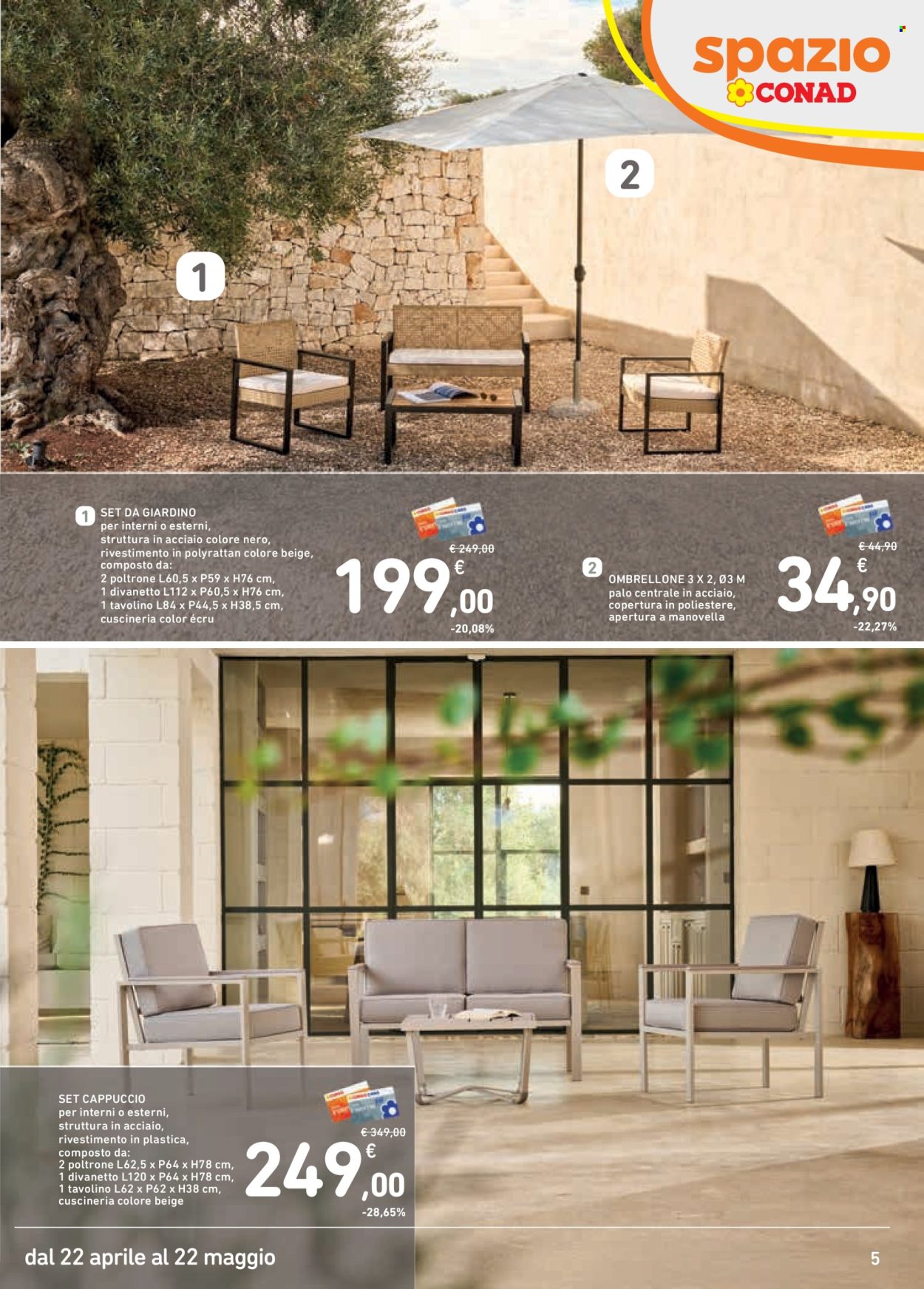 Volantino Spazio Conad - 22/4/2025 - 22/5/2025. Pagina 1