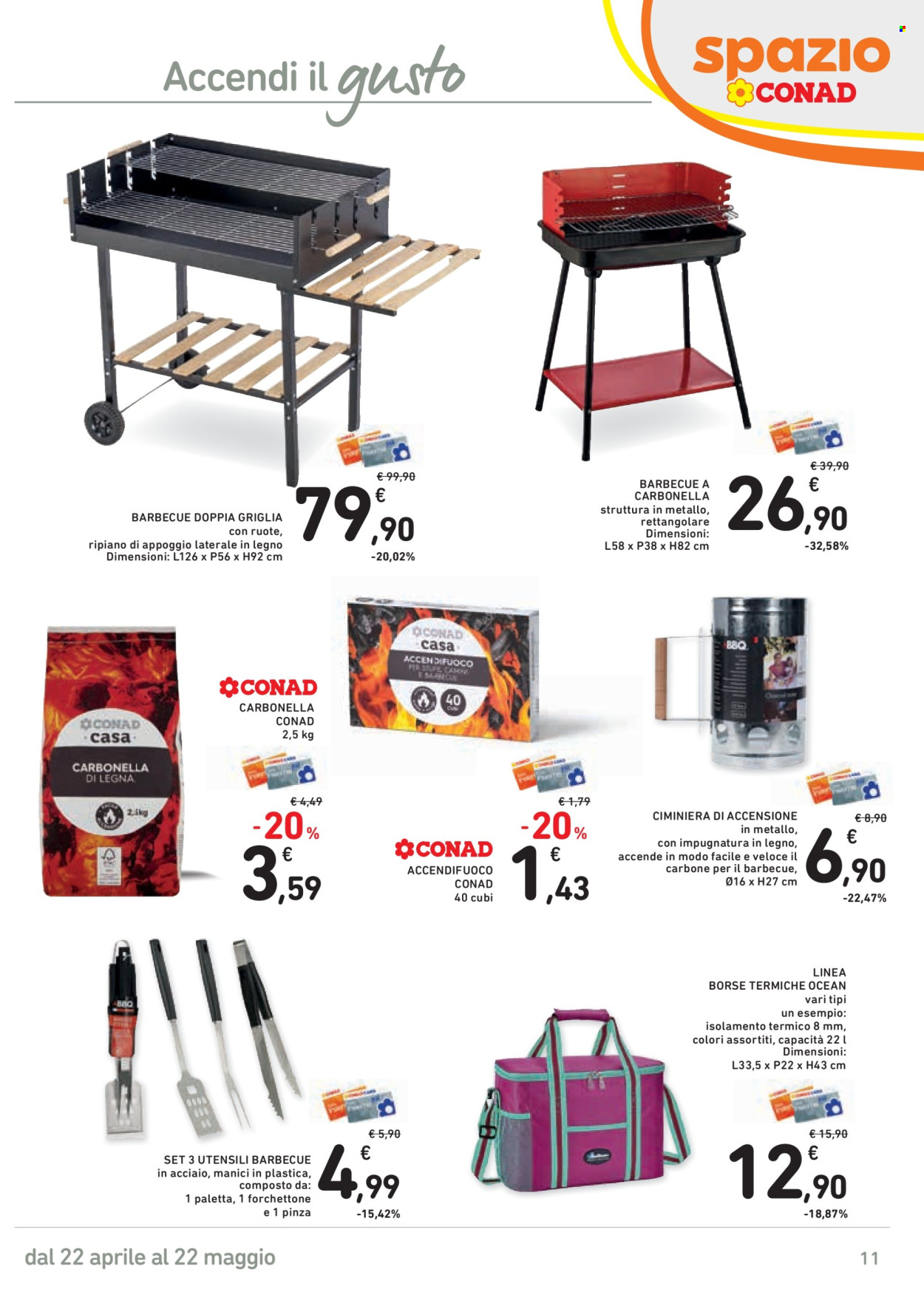 Volantino Spazio Conad - 22/4/2025 - 22/5/2025. Pagina 1