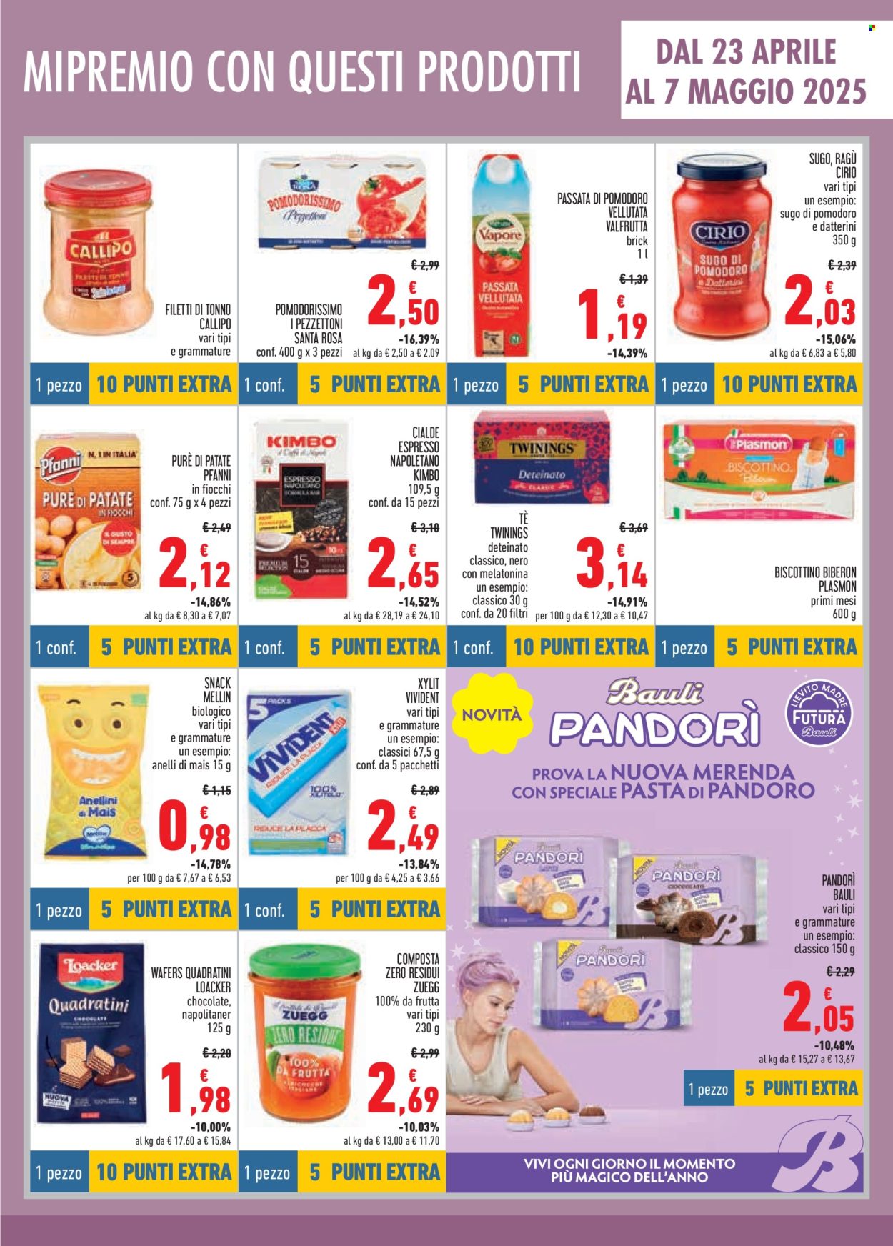 Volantino Conad - 23/4/2025 - 21/5/2025. Pagina 1