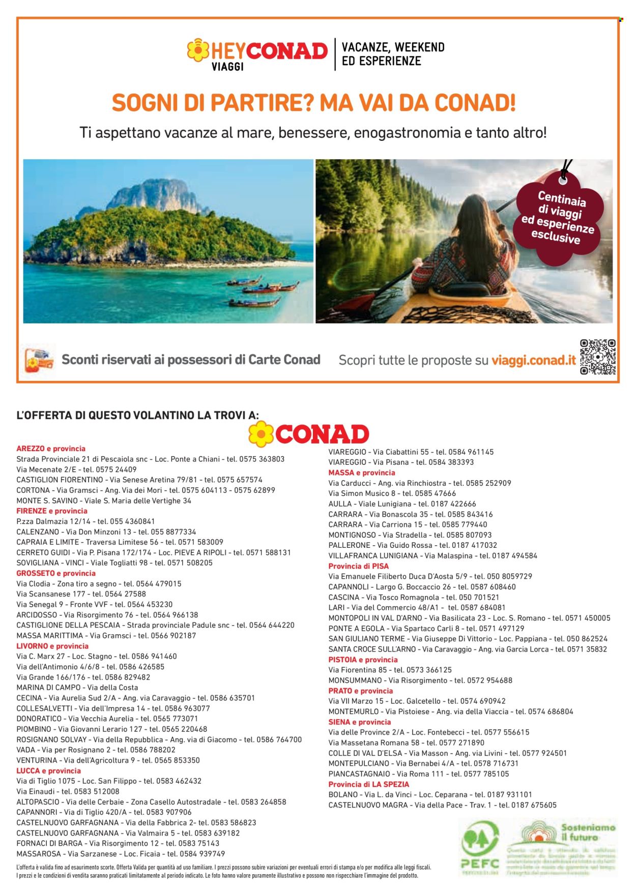 Volantino Conad - 23/4/2025 - 21/5/2025. Pagina 1