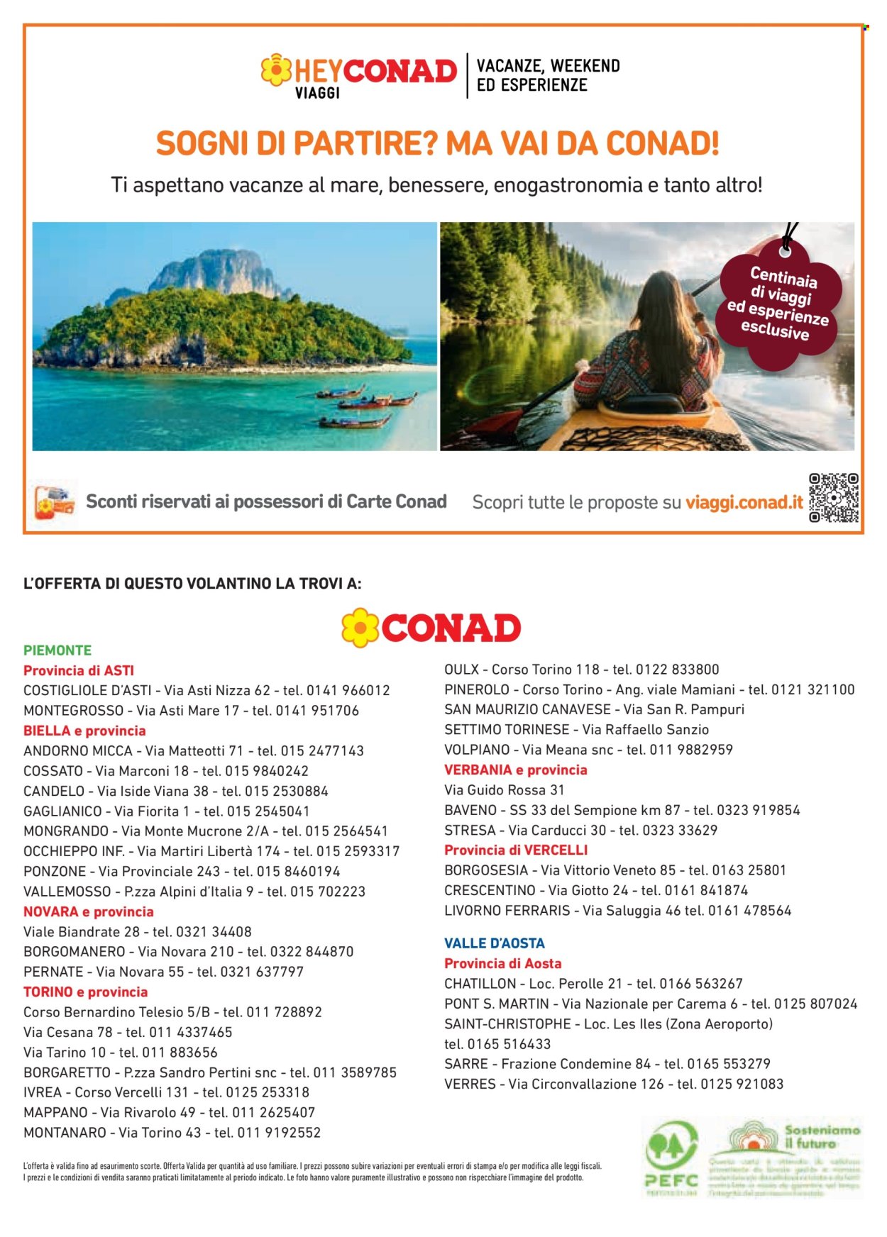 Volantino Conad - 23/4/2025 - 21/5/2025. Pagina 1