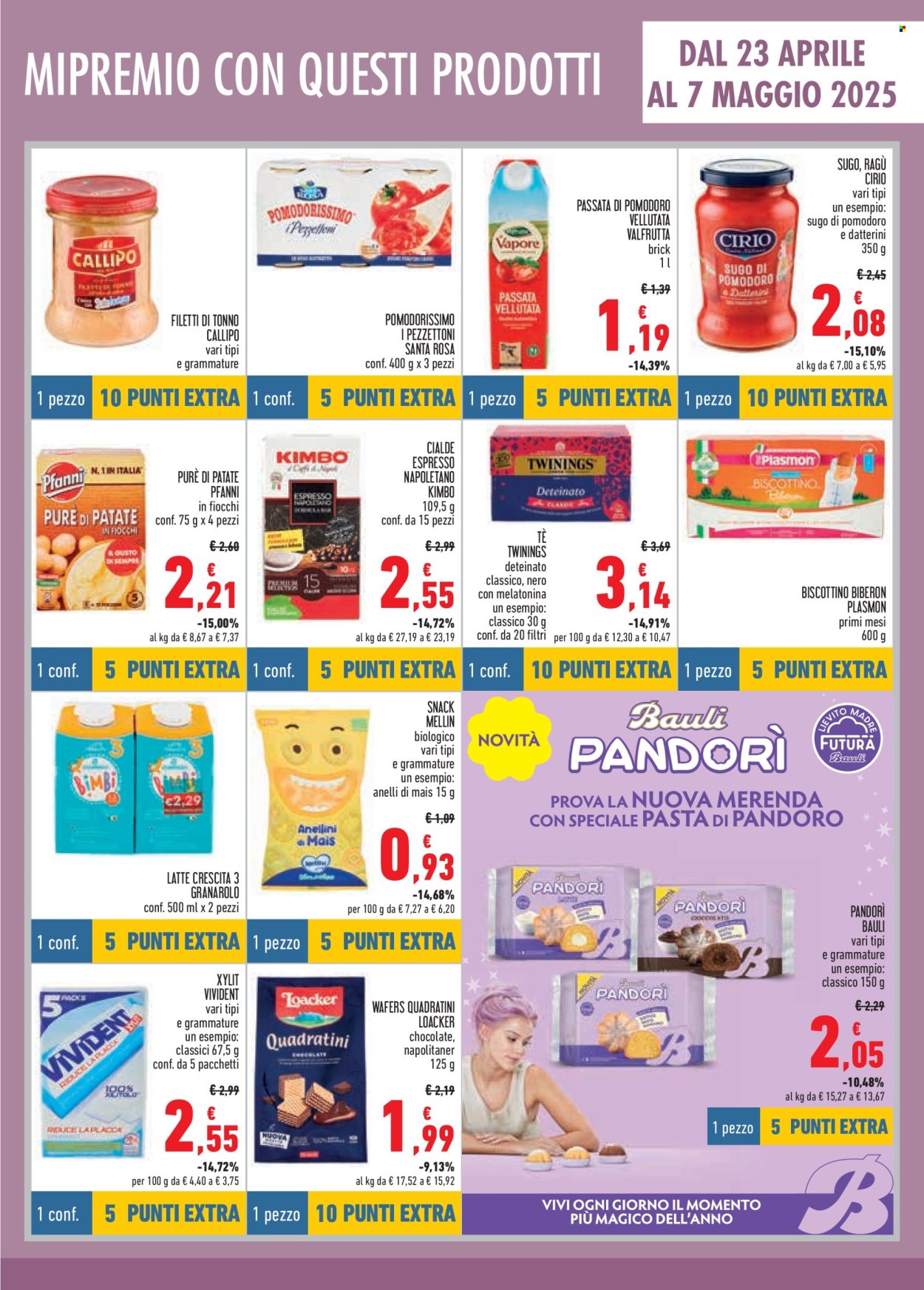 Volantino Conad - 23/4/2025 - 21/5/2025. Pagina 1