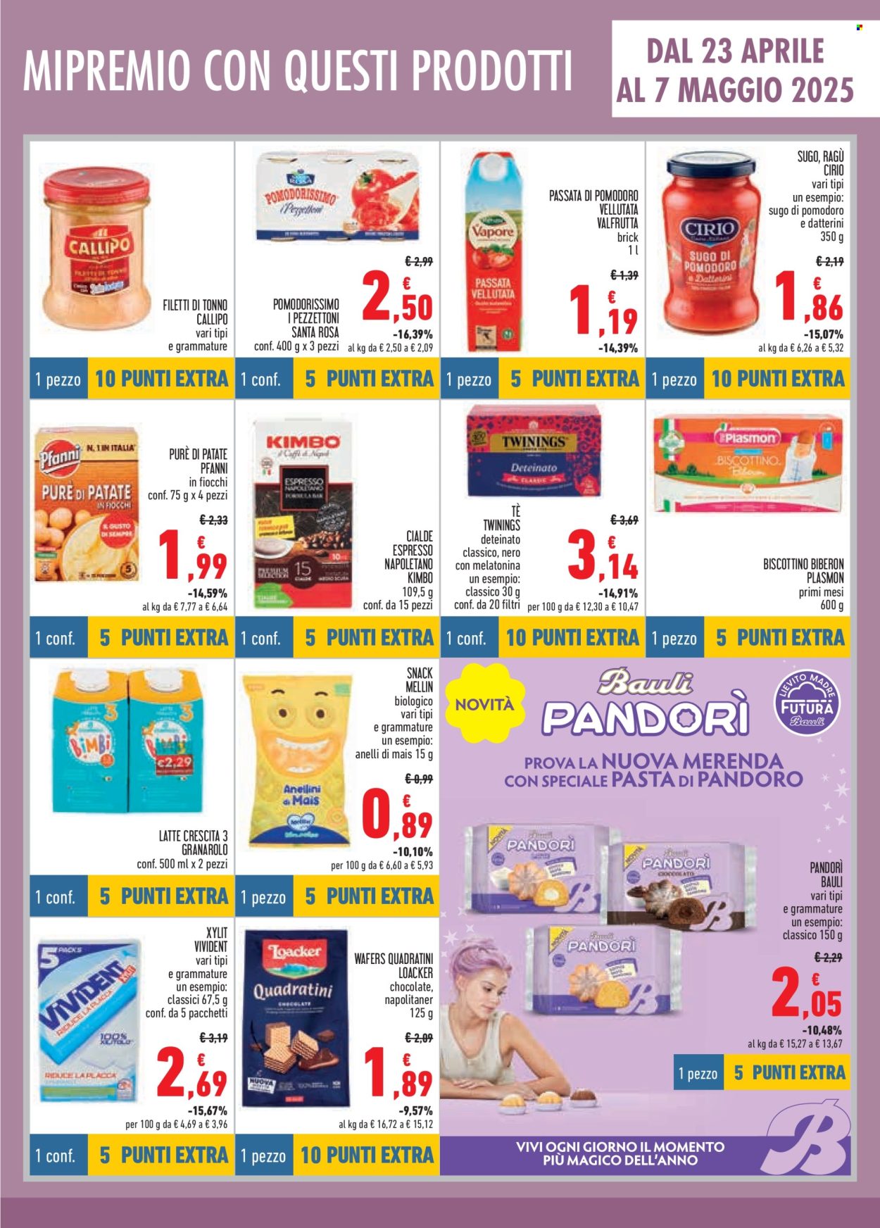 Volantino Conad - 23/4/2025 - 21/5/2025. Pagina 1
