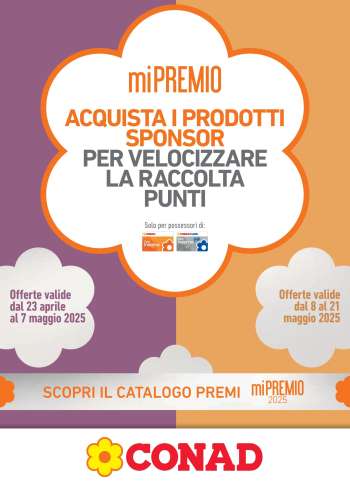Volantino Conad - 23/4/2025 - 21/5/2025.