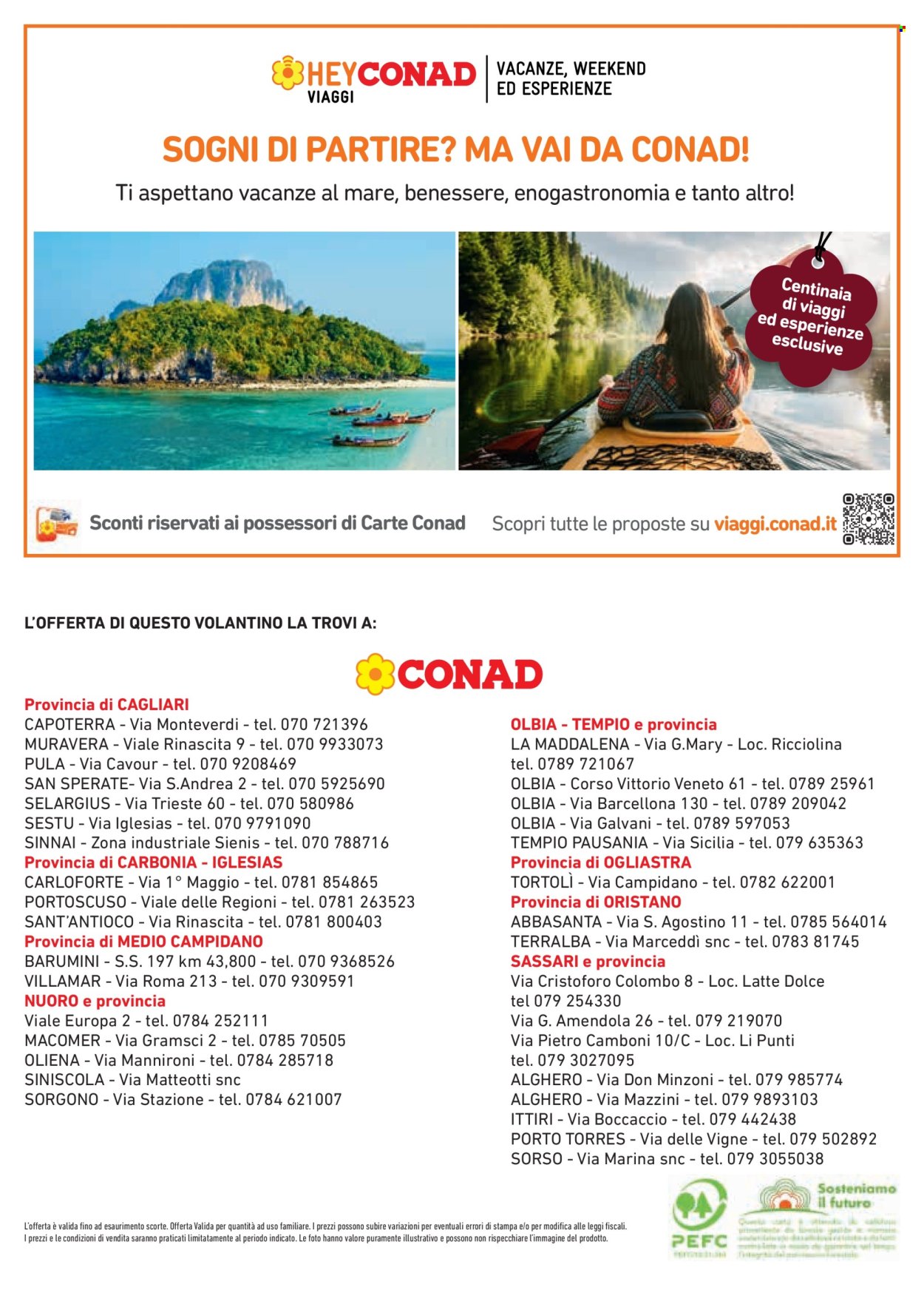 Volantino Conad - 23/4/2025 - 21/5/2025. Pagina 1