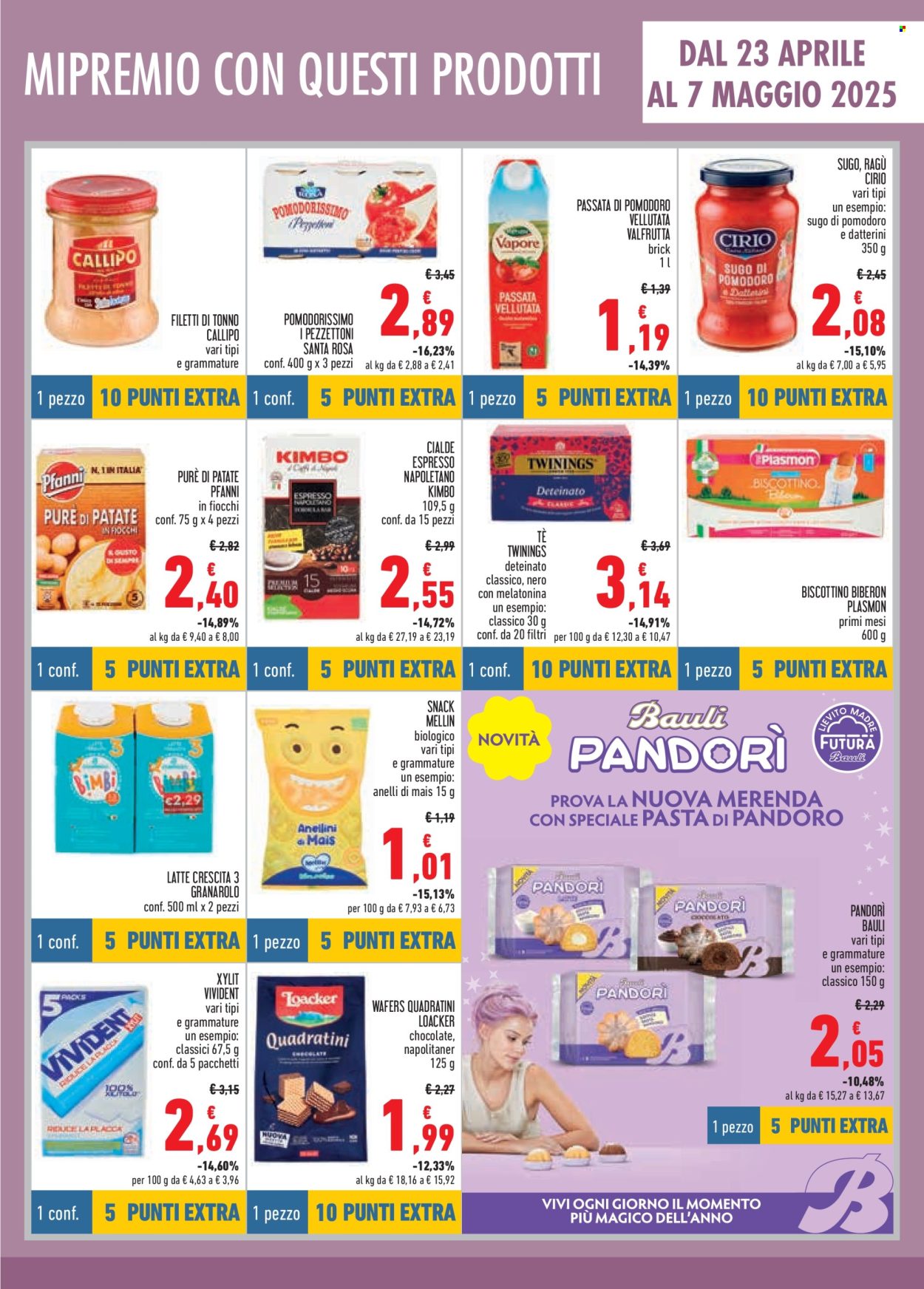 Volantino Conad - 23/4/2025 - 21/5/2025. Pagina 1