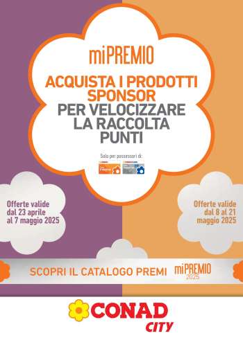 Volantino Conad - 23/4/2025 - 21/5/2025.