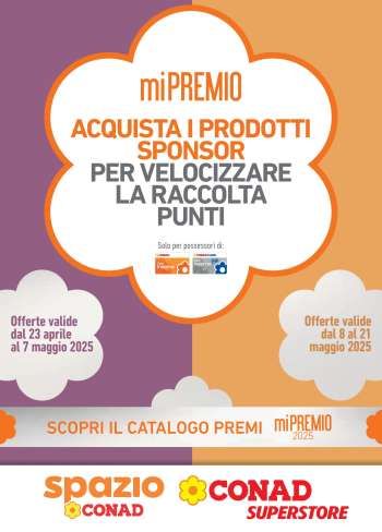Volantino Conad - 23/4/2025 - 21/5/2025.