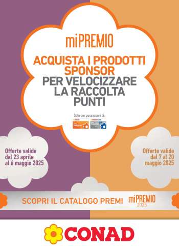 Volantino Conad - 23/4/2025 - 20/5/2025.