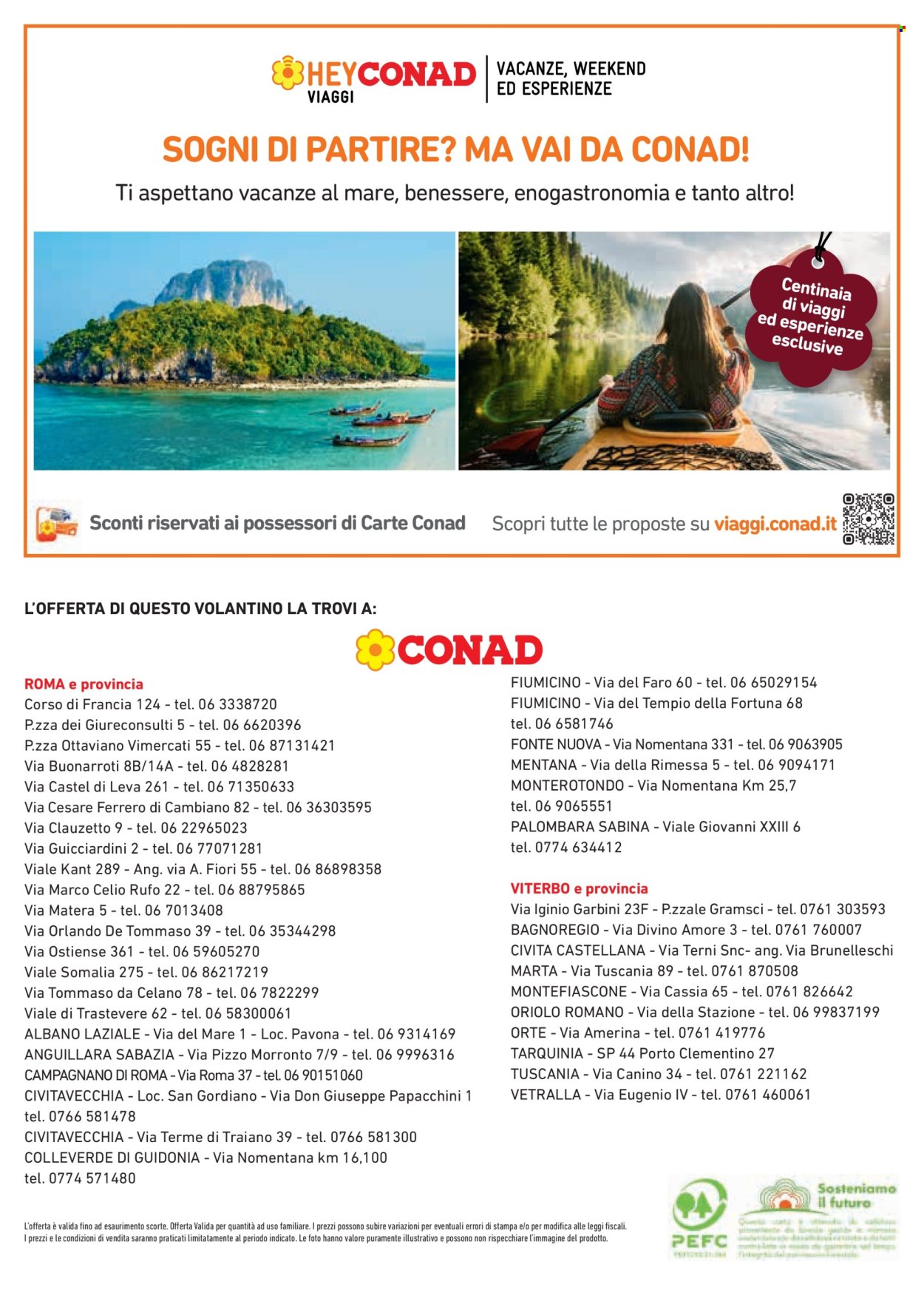 Volantino Conad - 23/4/2025 - 20/5/2025. Pagina 1