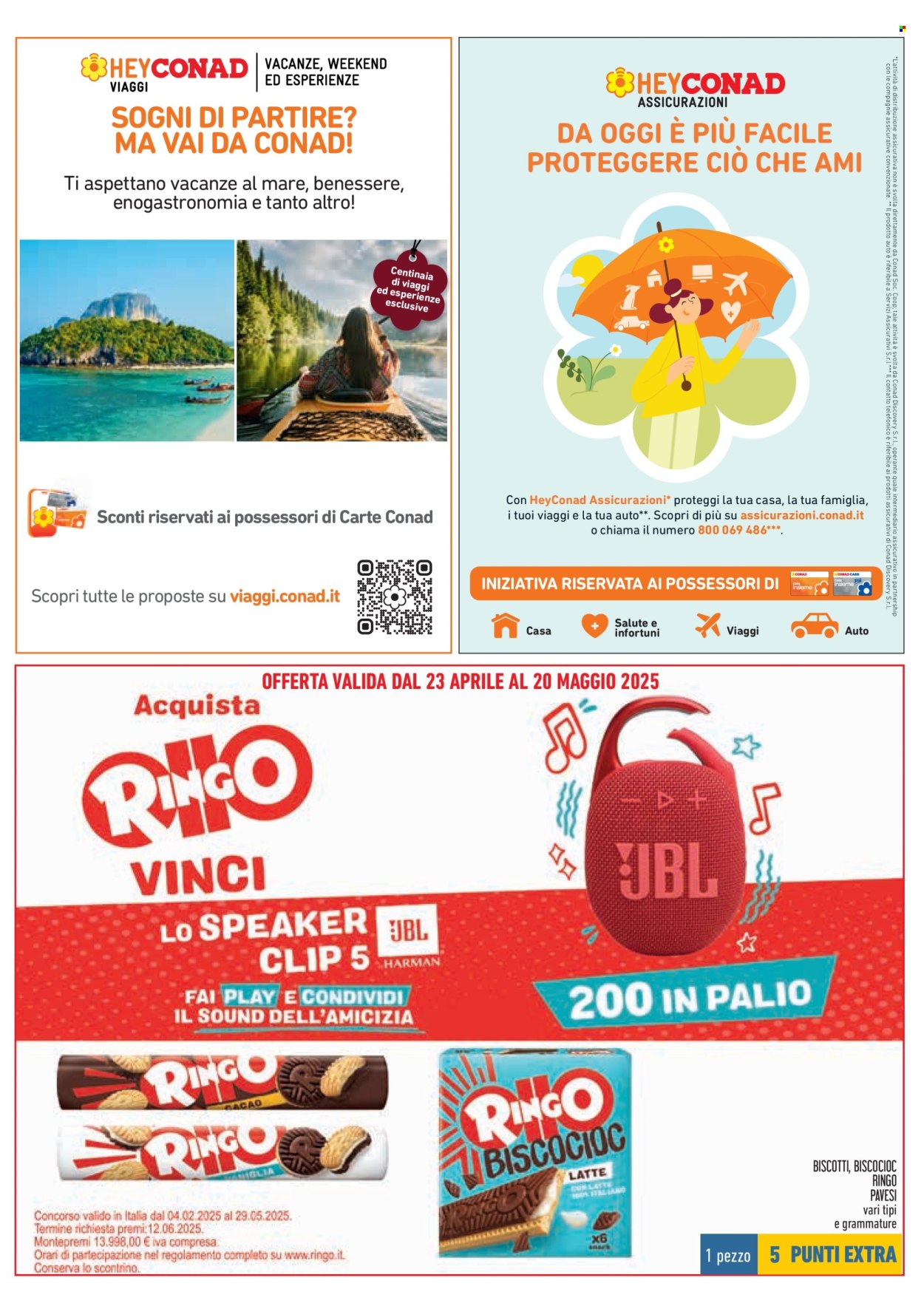 Volantino Conad - 23/4/2025 - 20/5/2025. Pagina 1