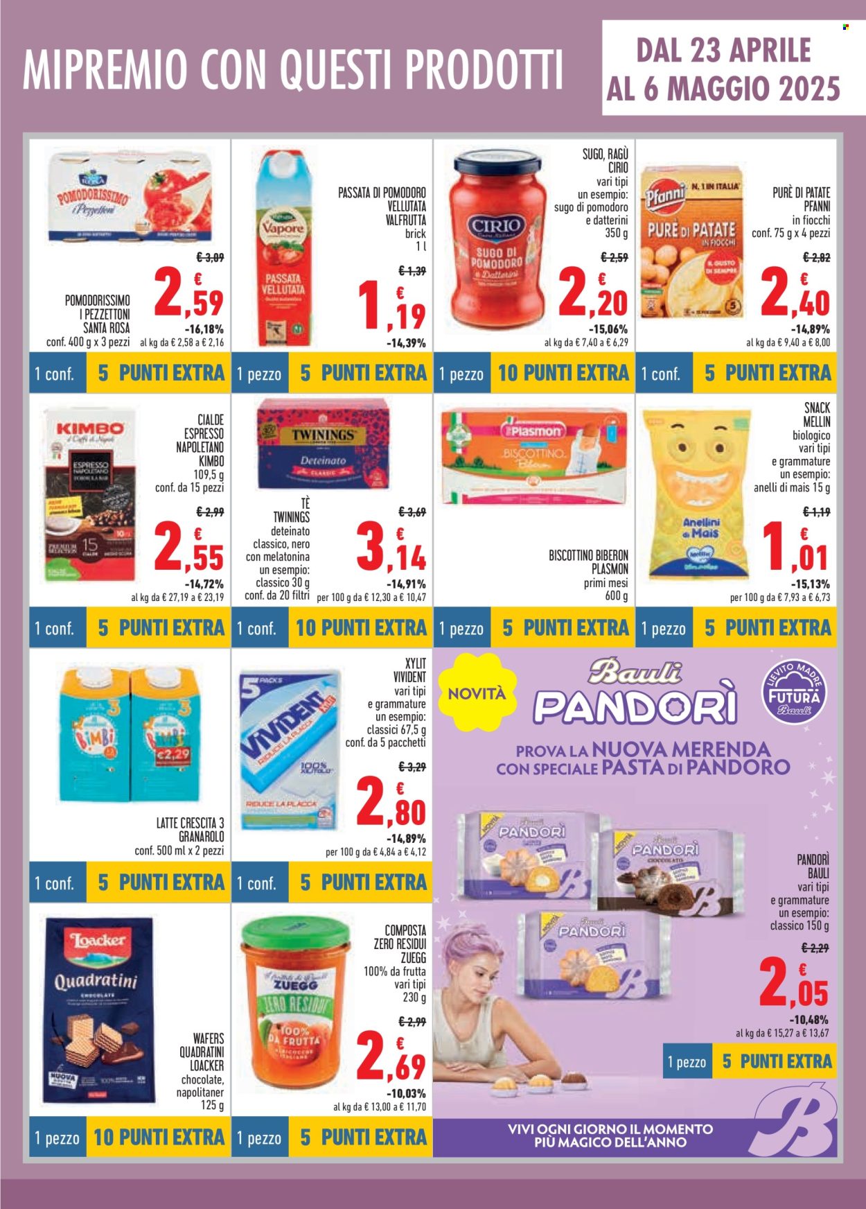Volantino Conad - 23/4/2025 - 20/5/2025. Pagina 1