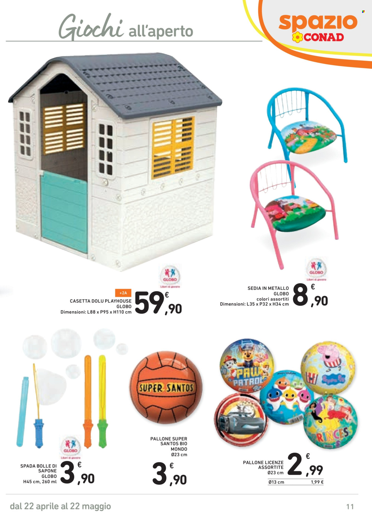 Volantino Spazio Conad - 22/4/2025 - 22/5/2025. Pagina 1