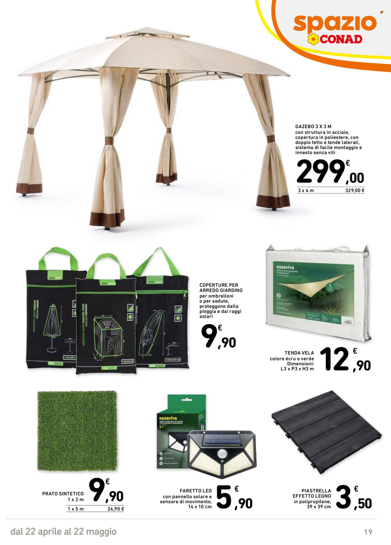 Volantino Spazio Conad - 22/4/2025 - 22/5/2025. Pagina 1