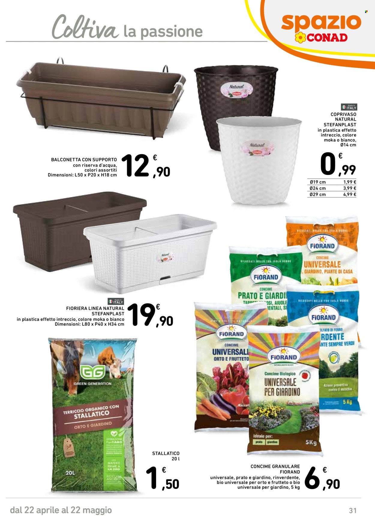Volantino Spazio Conad - 22/4/2025 - 22/5/2025. Pagina 1