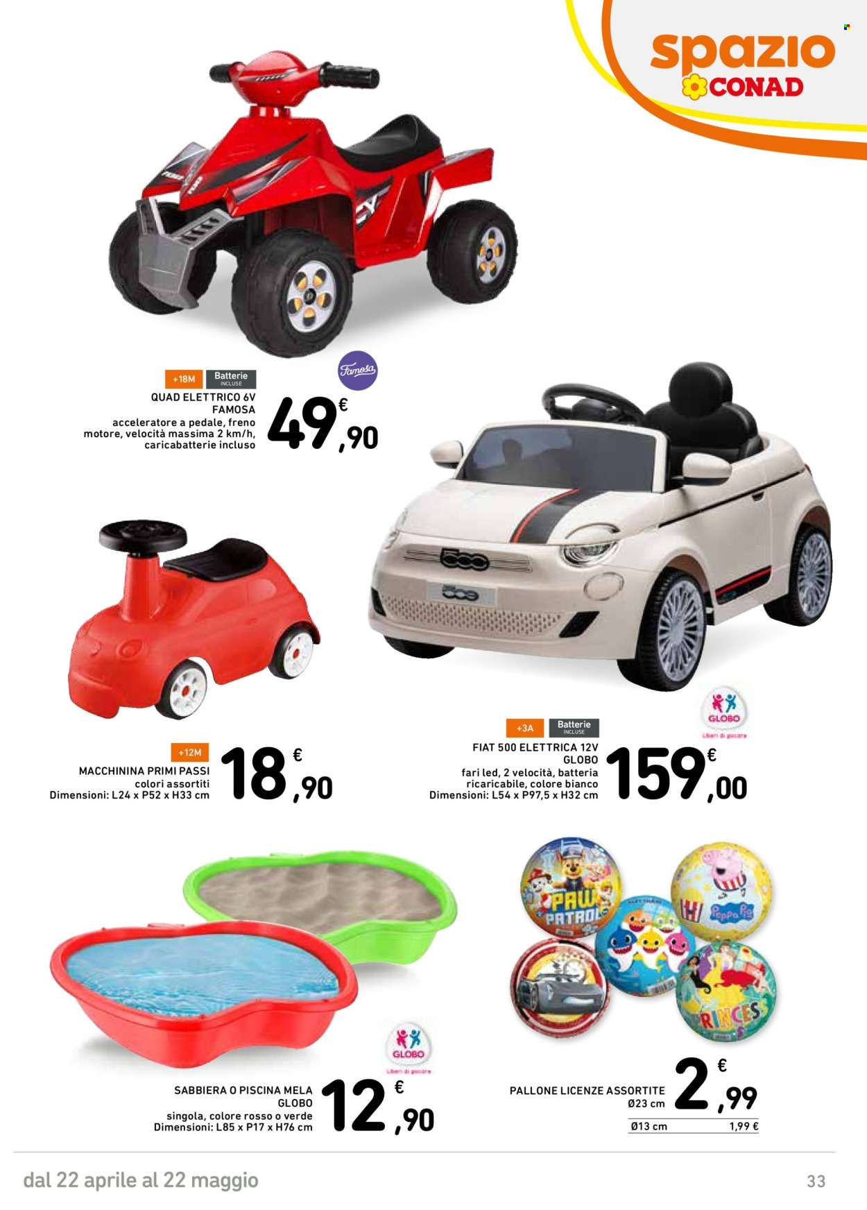 Volantino Spazio Conad - 22/4/2025 - 22/5/2025. Pagina 1